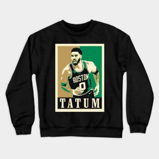 Jayson Tatum Pop Art Style Crewneck Sweatshirt